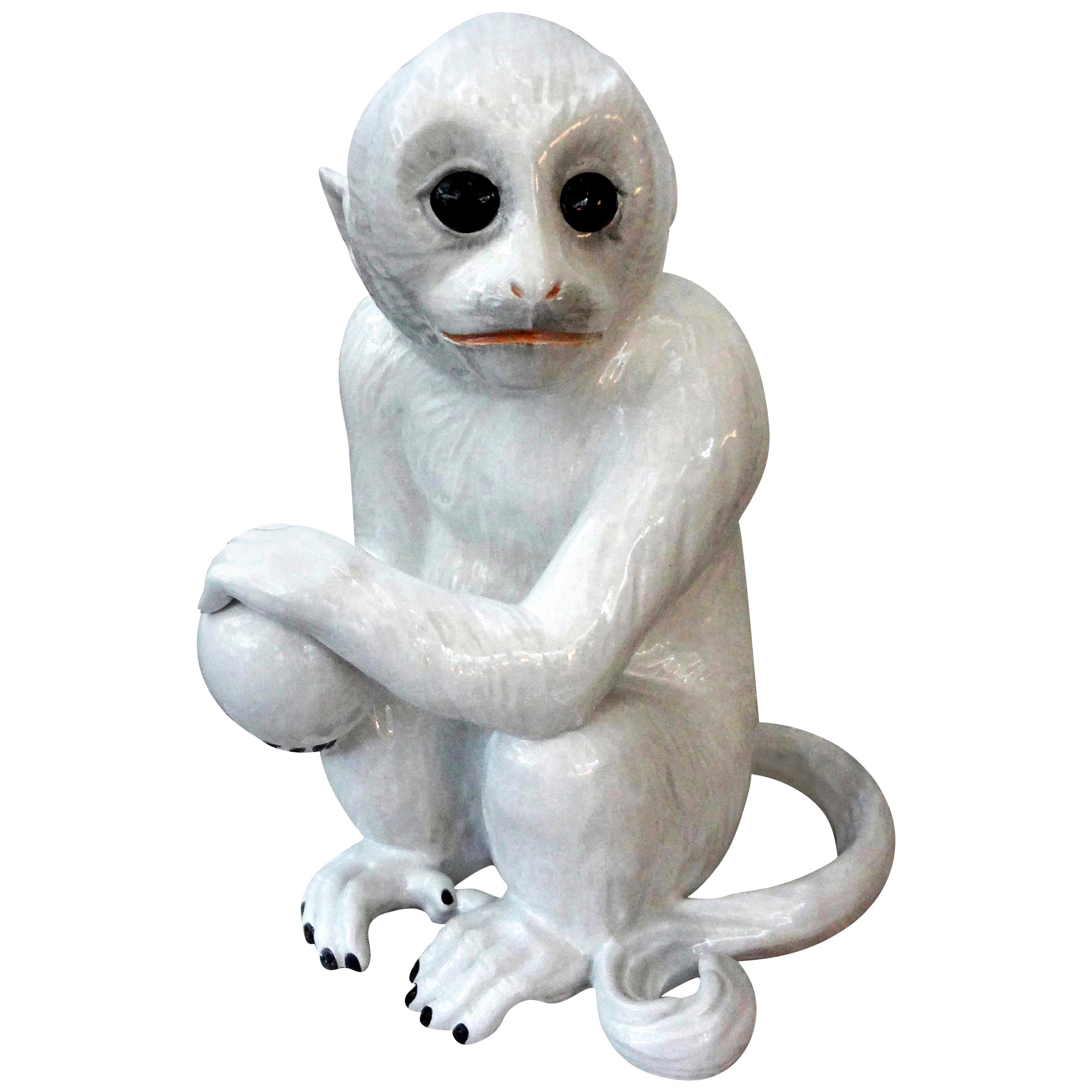 Ulises Jimenez Obregon Cubist Sculpture Monkey For Sale at 1stDibs