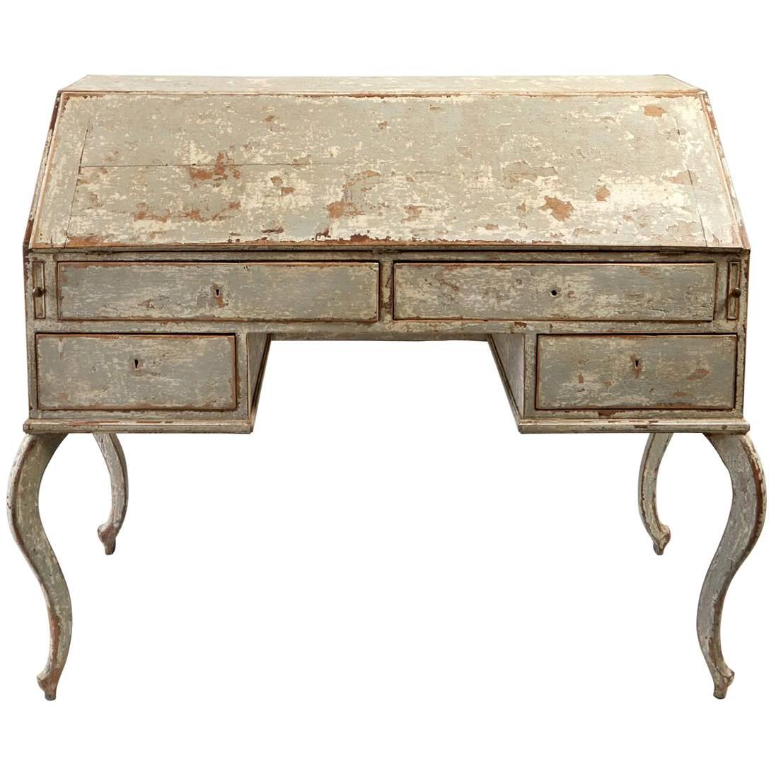 Early 19th Century French Secretary in Original Paint