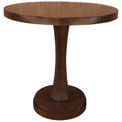 Mid-Century Mahogany Pedestal Centre Table