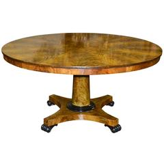 19th Century English Regency Center or Dining Table