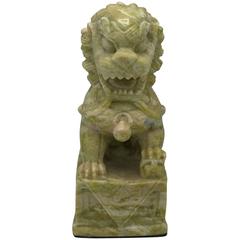 1960s Jadeite Foo Dog