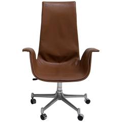 Jørgen Kastholm office chair produced by Kill international