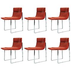 Set of Six 1970s Chairs