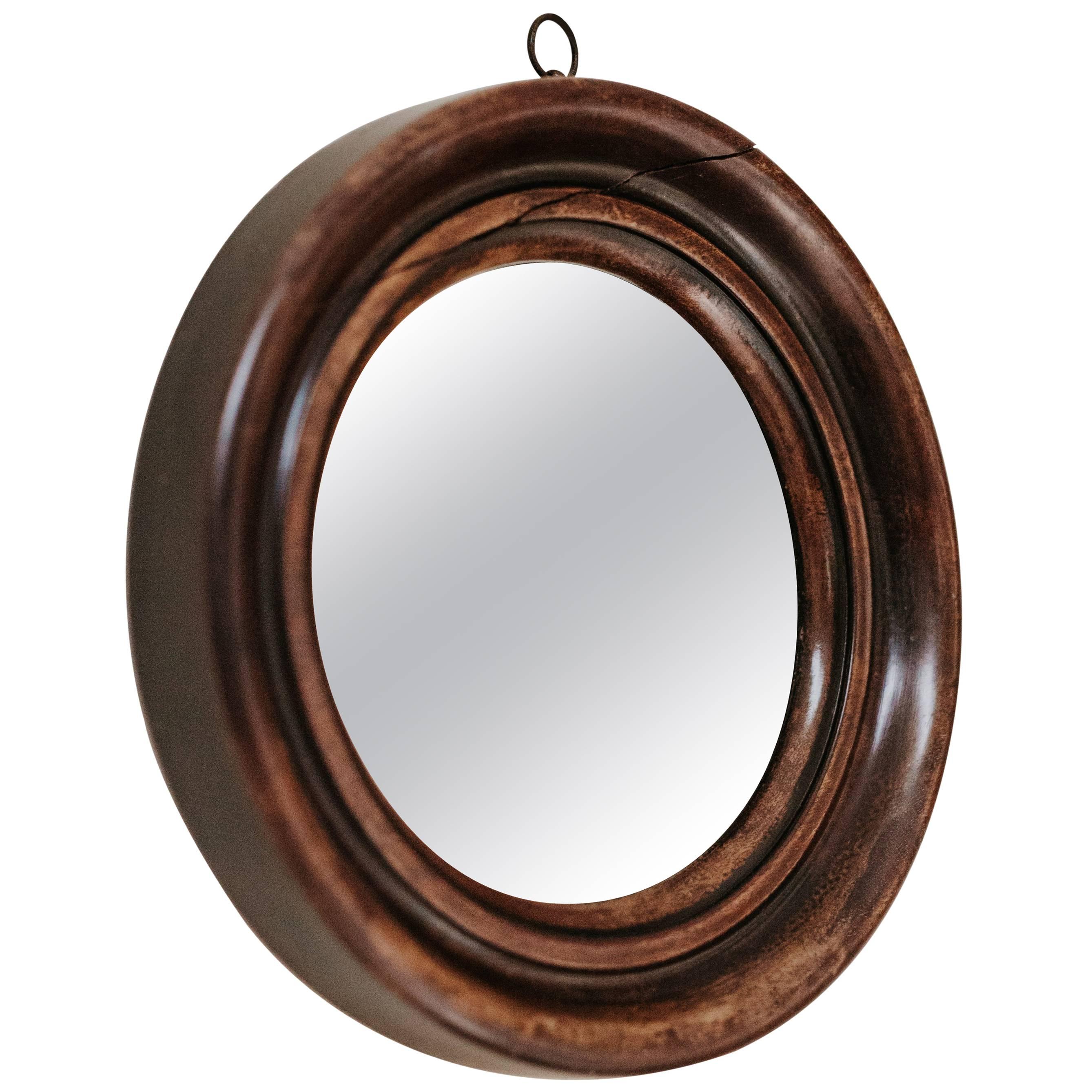 19th Century Mahogany Framed Mirror