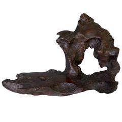 Japanese Wood Carved Sculpure