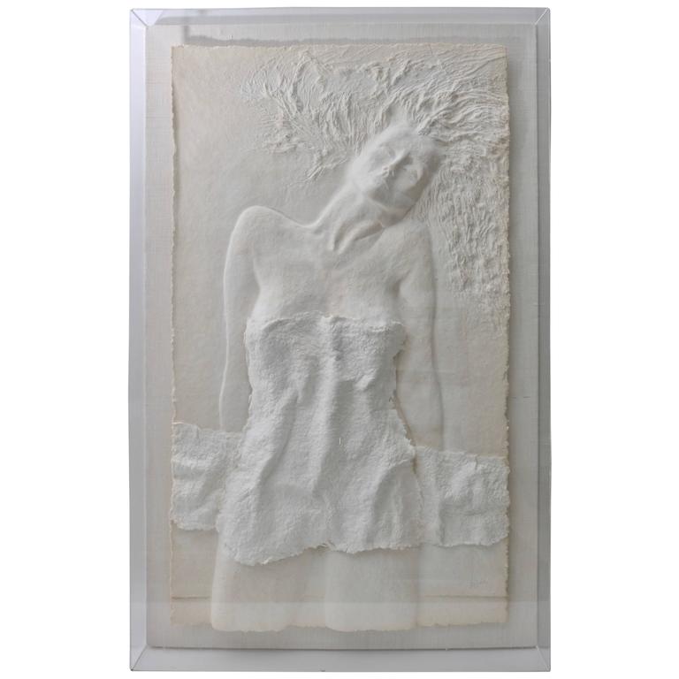 3D Embossed Paper Art Work "Ecstasy" by Jeff Hill at 1stDibs