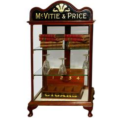 Antique McVitie & Price Cake Shop Display Cabinet