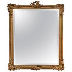 Louis XV Style Gilded Wooden Mirror