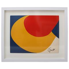 Alexander Calder Print, circa 1974-1975