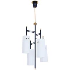 Mid-Century Pendant in the Manner of Stilnovo