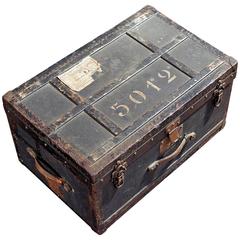 Swiss Military Officer's Trunk, Early 20th Century