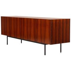 Schweizer Sideboard aus Rosenholz von Dieter Waeckerlin Idealheim, 1950er Jahre