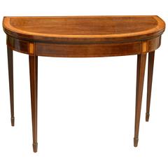George III Card Console Table 10