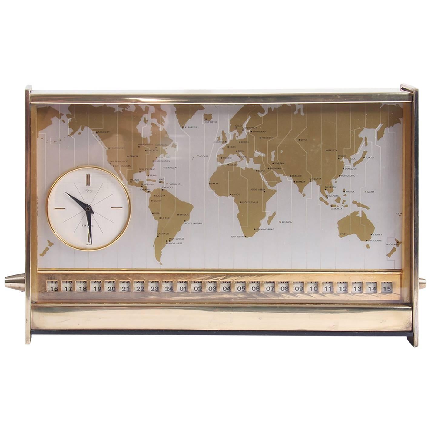 Asprey's Electric World Clock