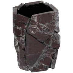 Crushed Marble Vase from the Corporate Marble series by Soft Baroque