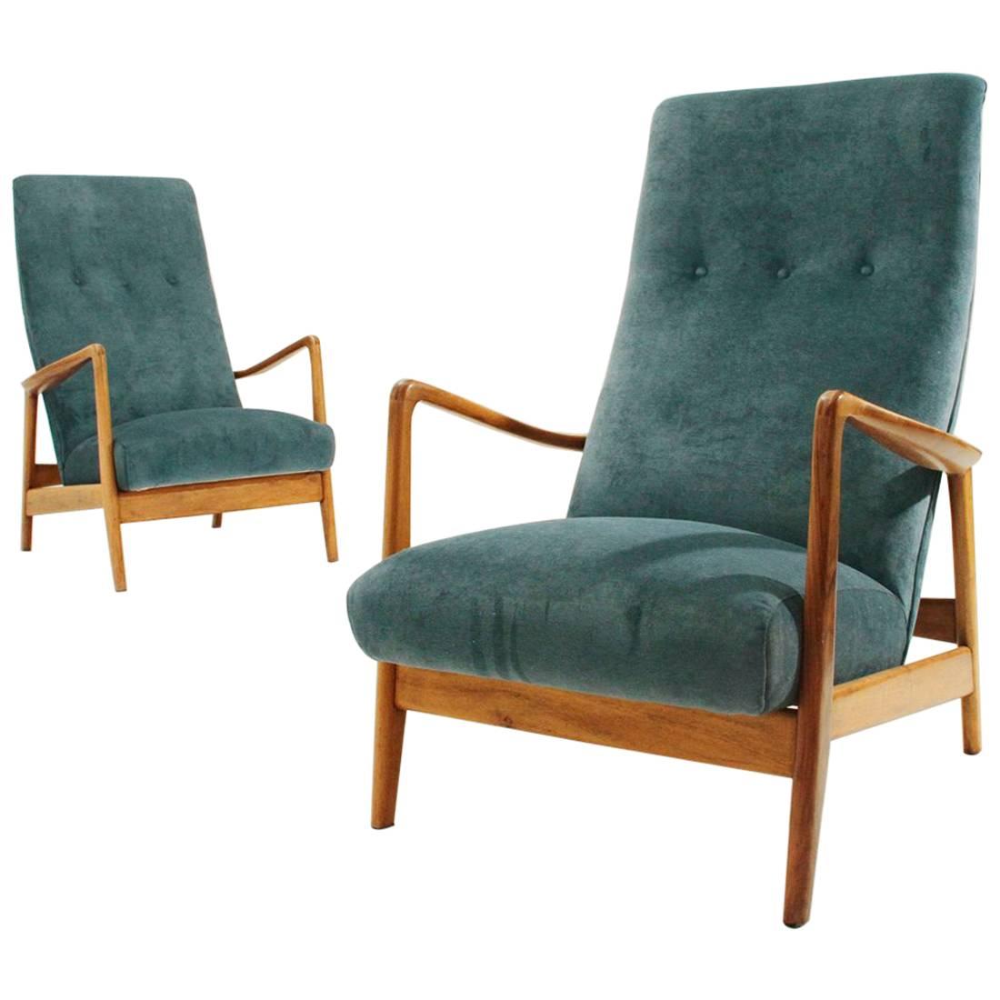 Mod 829 High Back Armchair by Gio Ponti for Cassina, 1950s