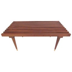 George Nelson Style Slat Bench