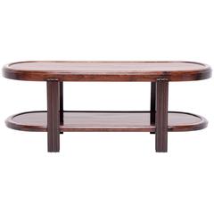 Chinese Art Deco Low Oval Table