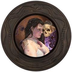 Careless Whispers, an Oil Painting and Integral Frame by Paul Romano, 2016 1