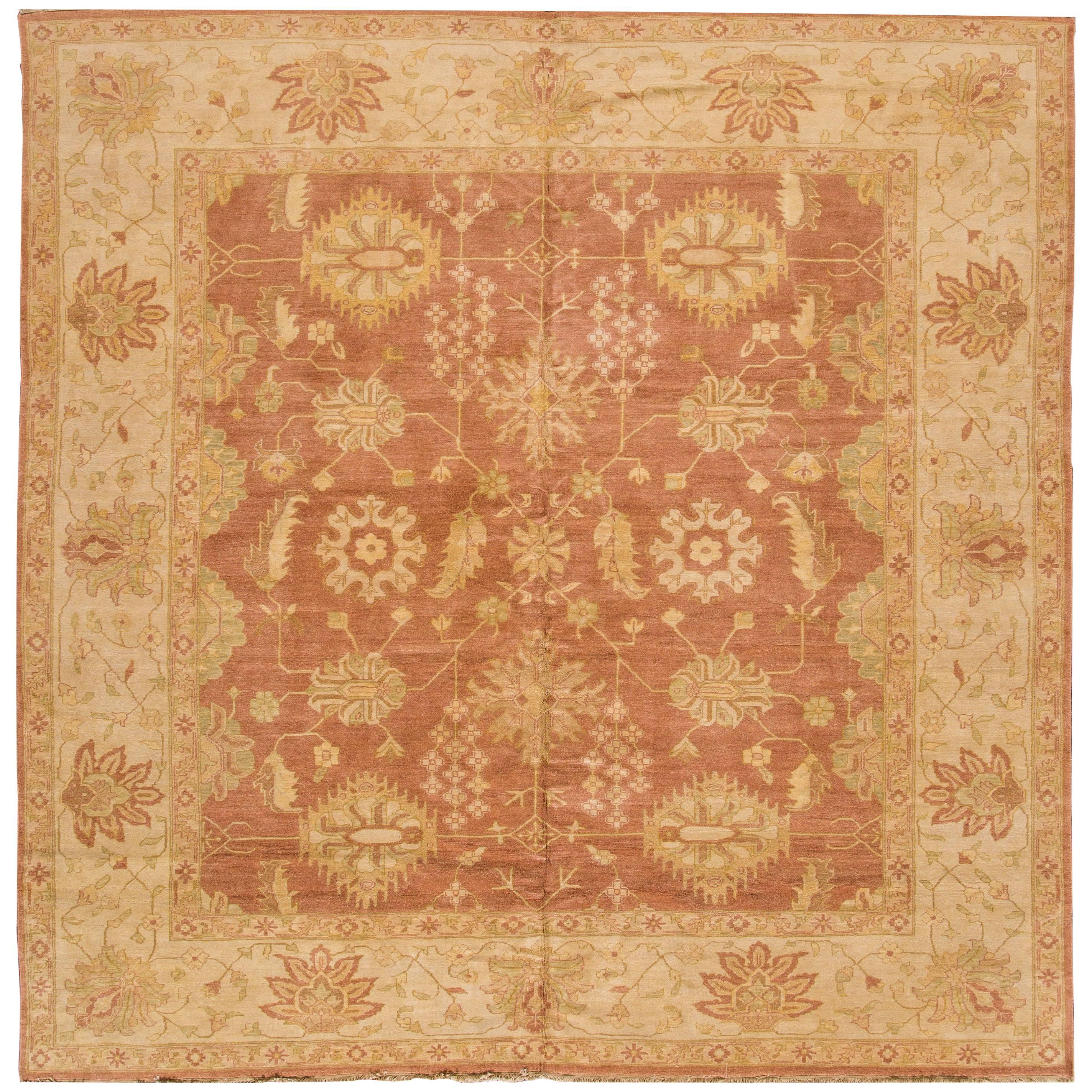 Great Looking Modern Oushak Style Rug For Sale