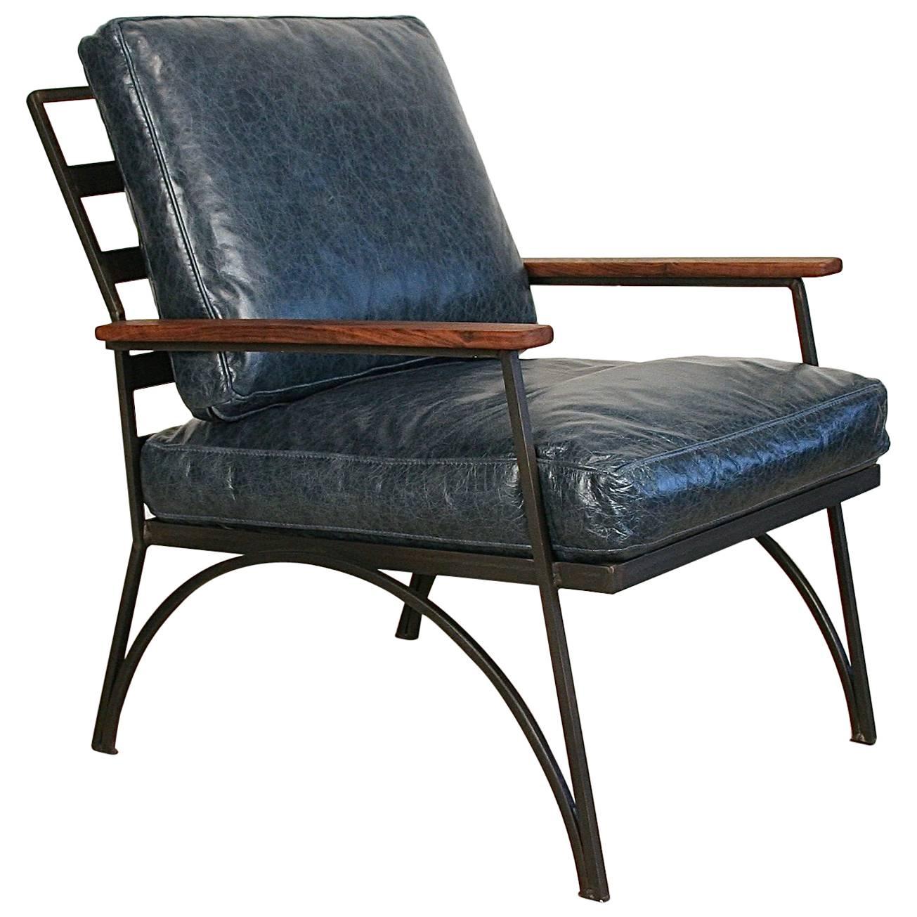 Leather Dean Chair by Cisco Brothers For Sale