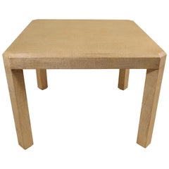 Arthur Elrod Metallic Reptiliain Finish Games Table