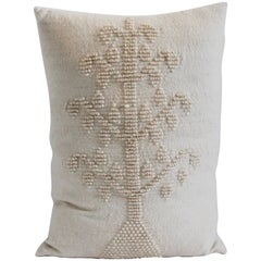 Folky Monumental Alpaca Lambs Wool Tree of Life Pillow