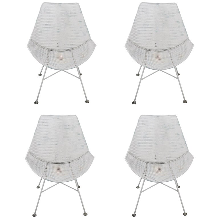 Set of Four Dining Chairs Attributed to Salterini For Sale at 1stdibs