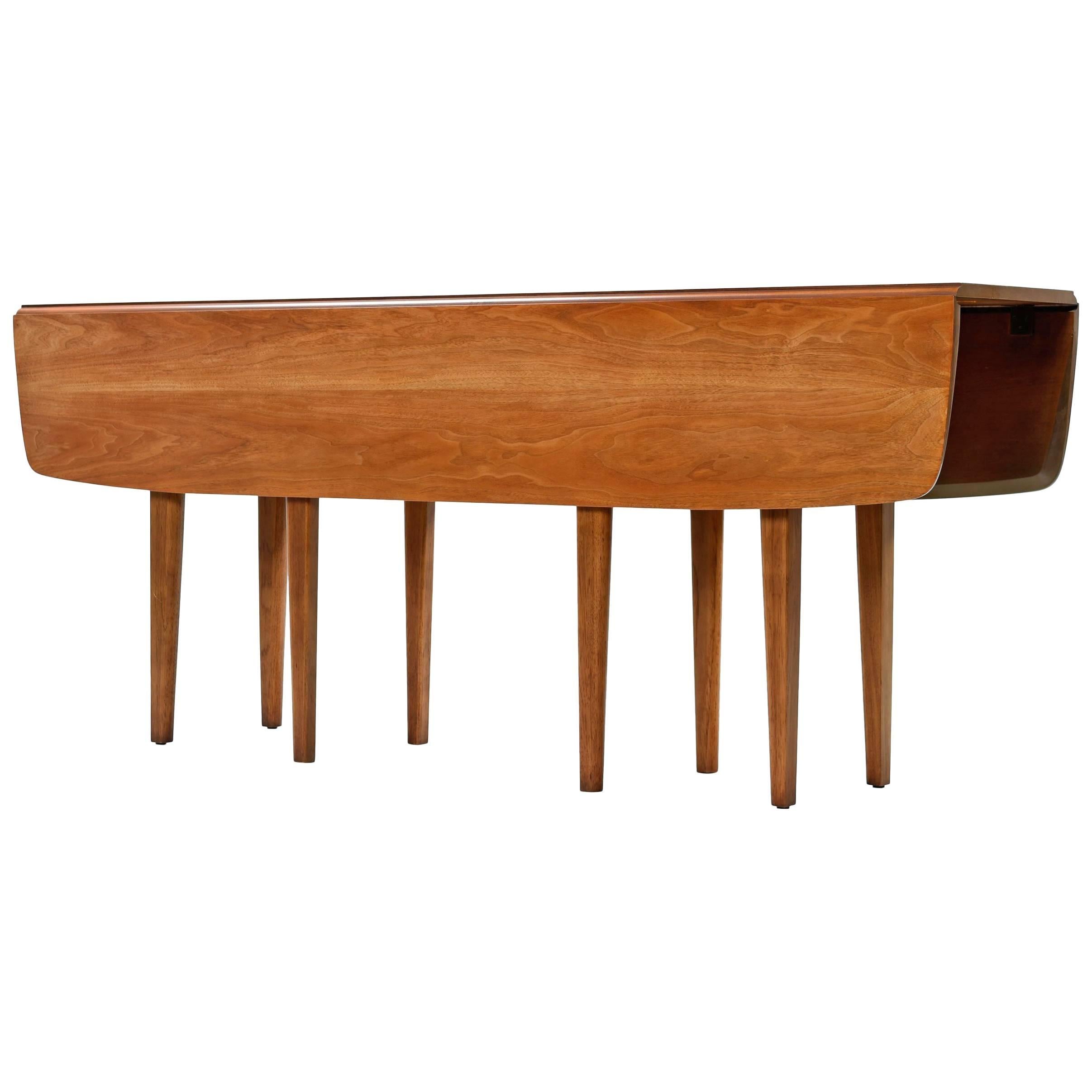 Mid-Century Modern Walnut Drexel K43 Table, 1960s