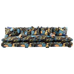 Chacha Sofa, Belgian Floral Tapestry Fabric, Down Feather Cushions