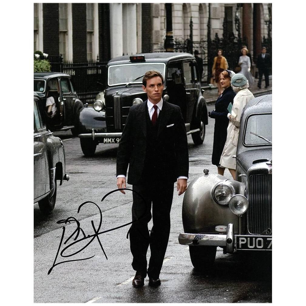 "Eddie Redmayne Original Autograph" Photo For Sale