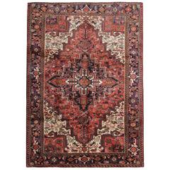 Antique Persian Heriz Carpet 4
