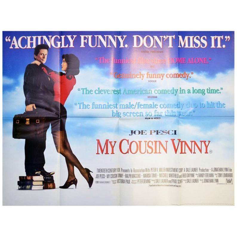 "My Cousin Vinny" Film Poster, 1992 For Sale