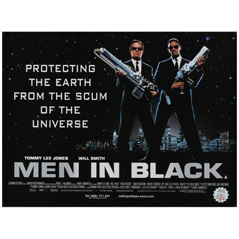 "Men In Black" Film Poster, 1997