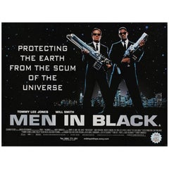 Vintage "Men In Black" Film Poster, 1997