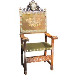 Spanish Formal Chair from the Duke of Osuna Family 7