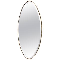 Fantastic Italian Brass Mirror, circa 1960 11