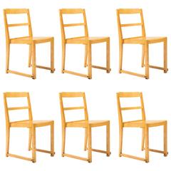 Sven Markelius, Set of Six Stacking Chairs 12
