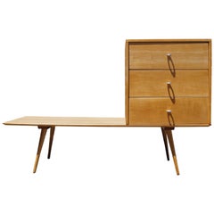Planner Group Three-Drawer Chest on Low Table by Paul McCobb for Winchendon 