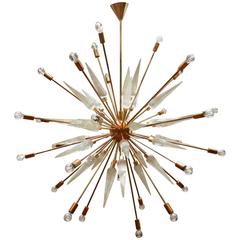 Sputnik Murano Glass Chandelier