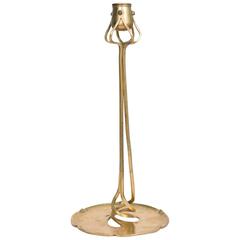 Gilt Bronze Art Nouveau Candlestick 10