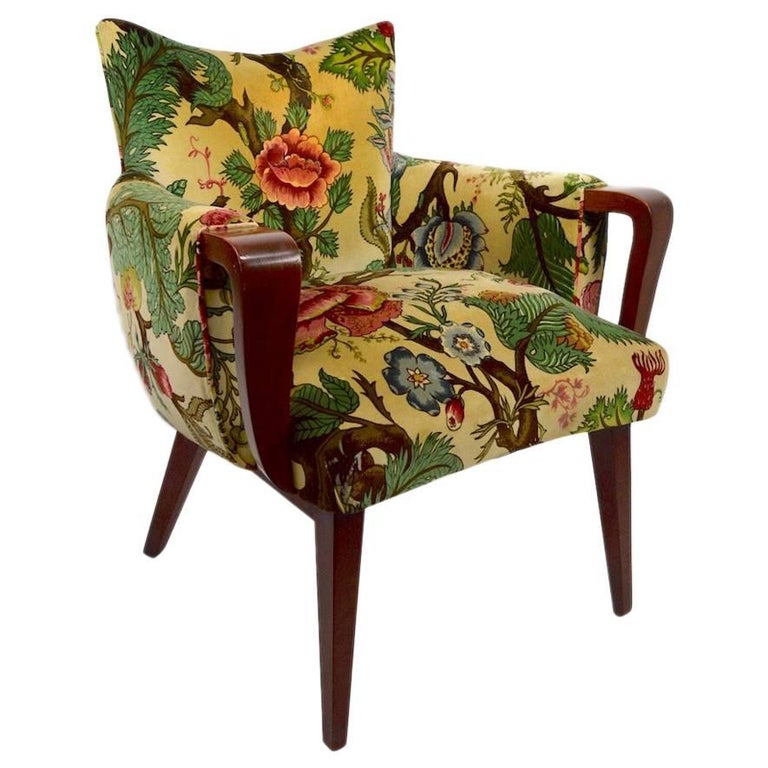 Stylish Art Deco Accent Chair at 1stDibs art deco accent chairs, art
