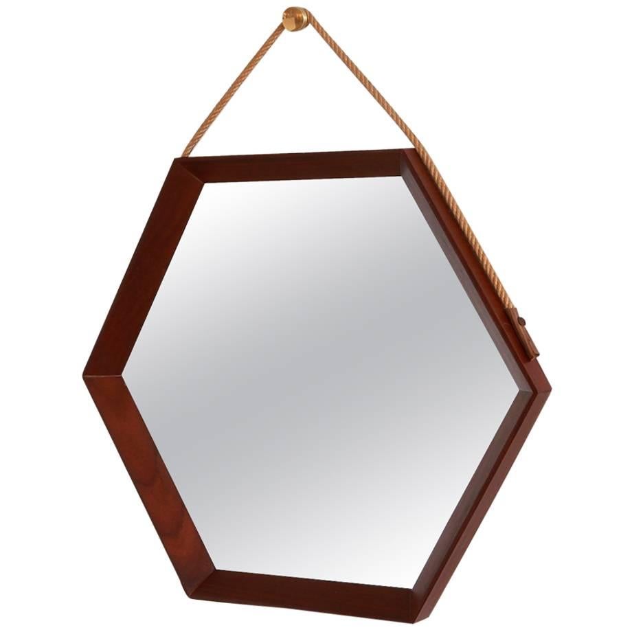 Danish Hexagonal Mirror