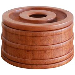 Teak Ice Bucket 1
