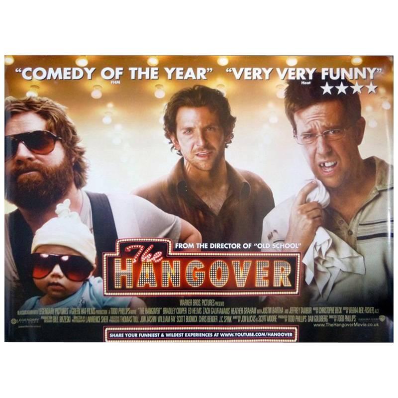 "The Hangover" Film Poster, 2009 For Sale