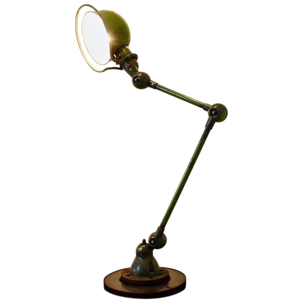 Originally Pair Industrial Lamp for Jieldé by Jean Louis Domecq, 1950s, France