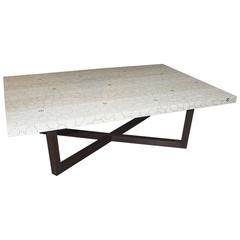 Peter Sandback Modernist Low Rectangle Table in Bleached Ash and Wenge 12