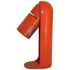 Italian Space Age Desk Lamp Model 'Flip Top' by R. Carruthers for Leuka, 1970s
