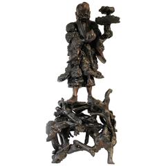 19th Century Japanese Root Carving 2