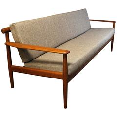 Danish Teak Sofa Attributed to Grete Jalk